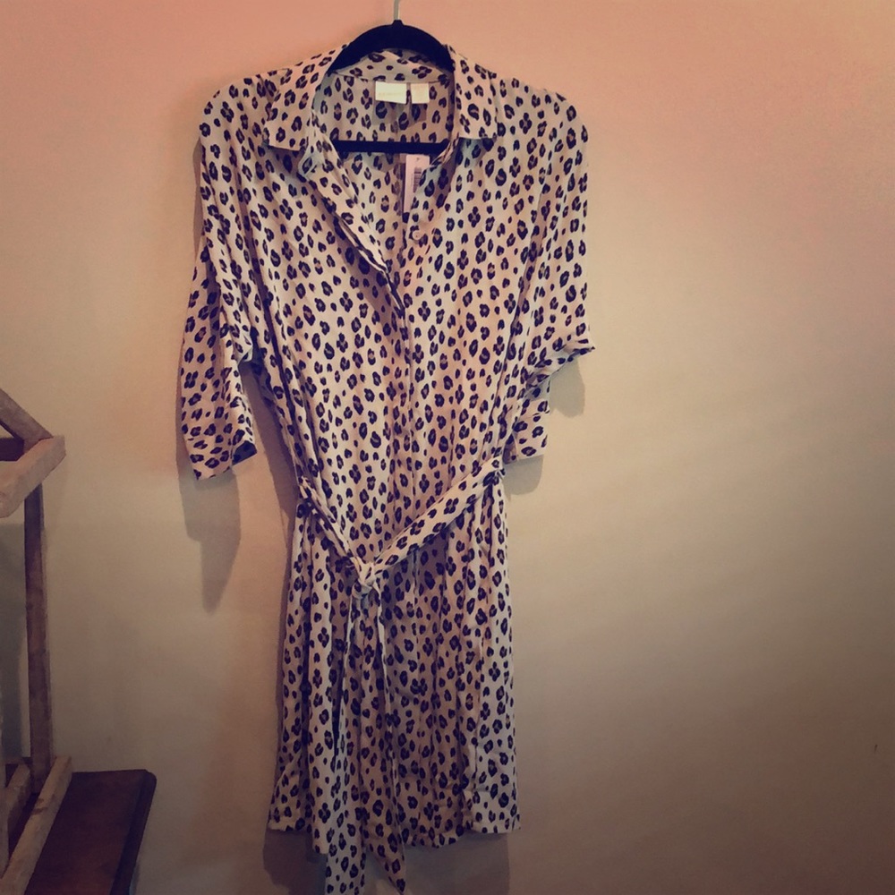 Chico’s Midi Tie Waist Dress